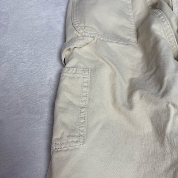 J Galt size small Cream Cargo Pants 100% cotton - Picture 4 of 7